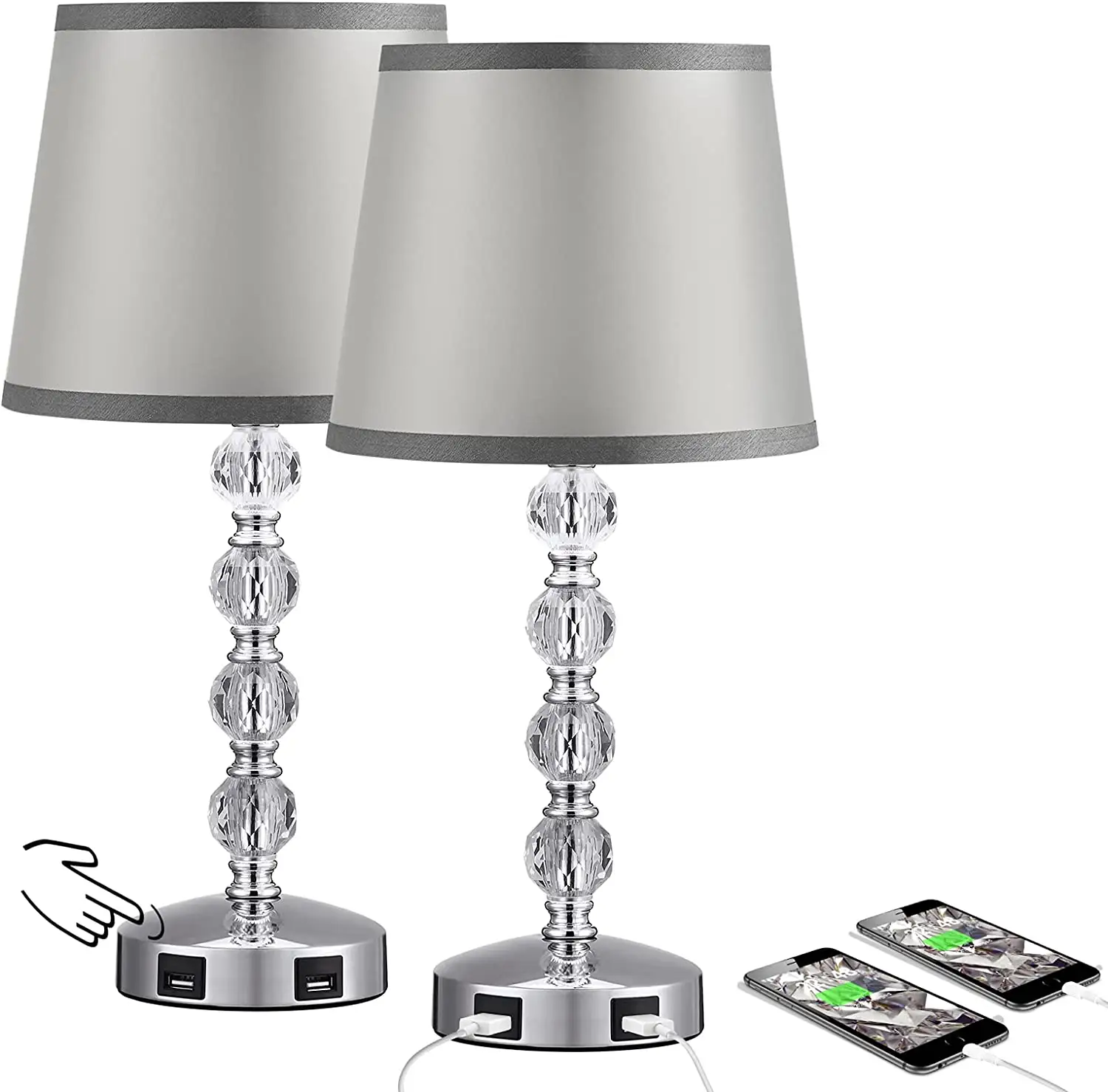 Lámpara LED de mesa moderna de lujo de nuevo diseño con gran precio