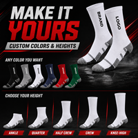 Chaussettes de sport les plus vendues, chaussettes de sport respirantes à séchage rapide, chaussettes de sport personnalisées unisexes, chaussettes de basket-ball en spandex/polyester/coton