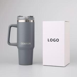 Office & Outdoor Large Capacity Tumbler <b>with</b> Handle and <b>Straw</b> OEM/ODM - Product Image 1