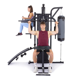 Station de fitness multifonctionnelle, équipement d'entraînement complet pour la musculation à domicile - Product Image 5