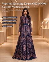 Fabricants de vêtements ethniques islamiques, vente en gros personnalisée OEM, ensemble Abaya 2026, nouvelles robes de luxe Dubai, Abaya pour femmes, robe musulmane