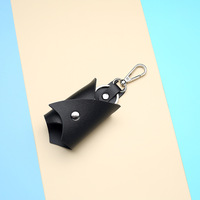 Porte-clés promotionnel coloré élégant moderne sublimation PU cuir porte-clés porte-clés