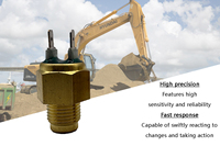 Capteur de température du liquide de refroidissement de remplacement CAT312D2, capteur de température de l'eau 2566454 T407354 Perkins C7.1 Common Rail, garantie 1 an
