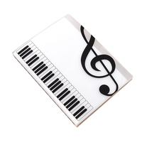 2025 dossier de musique papier Documents support de stockage feuille vierge fichiers plastique 40 80 poche musique chorale stockage