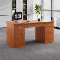 Bureau debout moderne pour ordinateur avec espace pour imprimante, bibliothèque de chambre à coucher, style luxueux, logo personnalisé en gros