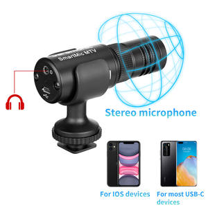 Saramonic-SmartMic <span class=keywords><strong>MTV</strong></span> profesional para teléfono inteligente, kit de vídeo para iPhone, Android, youtube, podcast, grabación en directo - Product Image 4