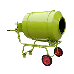 Mixer Semen Mortar 280l Mixer Beton Mini Listrik Rumah Tangga untuk Konstruksi