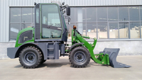 La Chine Top fabricant bon marché 0.8Ton Euro 5 Construction petite agriculture chargeuses sur pneus tracteur