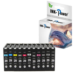 Cartucho de Tinta de Inyección de Tinta Compatible Premium INK-POWER PGI 29 PGI-29 PGI29 para Impresora Canon <span class=keywords><strong>PIXMA</strong></span> <span class=keywords><strong>Pro</strong></span> <span class=keywords><strong>1</strong></span> - Product Image 1