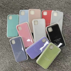 Custodia Lussuosa Originale in Silicone per <span class=keywords><strong>iPhone</strong></span> 6 6S Plus X XS MAX XR 7 8 11 12 13 14 15 16 PRO MAX Senza Logo Cover Capa - Product Image 4