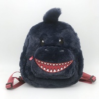 Sac à dos en peluche OEM en forme d'animal, sac d'école pour enfants, sac à dos réaliste en peluche personnalisé en forme de lapin, licorne, dinosaure