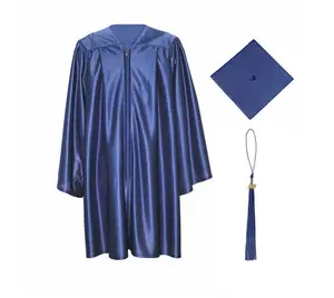 Usine professionnelle vêtements de graduation de doctorat Master Bachelor vêtements de graduation pour enfants adultes