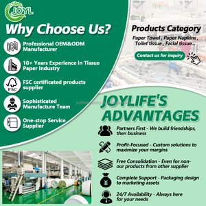 Rollos Grandes de <span class=keywords><strong>Papel</strong></span> Higiénico Suave Jumbo de 3 Capas Desechable y a <span class=keywords><strong>Precio</strong></span> Económico para Baño - Product Image 6