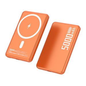 <span class=keywords><strong>แบ</strong></span><span class=keywords><strong>ต</strong></span>เตอรี่สำรองแม่เหล็กไร้สาย 5000mAh, ชาร์จเร็ว 15W, ชาร์จพกพาได้, ช่องเสียบ USB C สำหรับรับ-ส่งข้อมูล, <span class=keywords><strong>ต</strong></span>ัวเครื่องอะลูมิเนียมบางเฉียบสำหรับสมาร์ทโฟน - Product Image 3