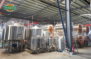 2000L 20hl PLC tự động 3/4/5 tàu lớn bia thiết bị nhà máy bia cho microbrewery - Product Image 2