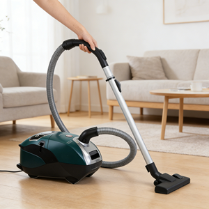 <span class=keywords><strong>Aspirateur</strong></span> à cartouche puissant <span class=keywords><strong>avec</strong></span> filtre HEPA pour le nettoyage des sols à la maison - Product Image 1