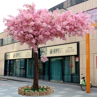 Árboles de Cerezo Artificiales de Plástico Reforzado con Fibra de Vidrio para Decoración de Jardines, Eventos y Celebraciones