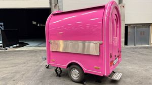Mini <strong>Food</strong> Trailer Ice Cream Van Kitchen Dining Car <strong>Food</strong> Vending Cart Mobile Juice Mobile <strong>Food</strong> Truck Hot Dog <strong>Stand</strong> - Product Image 2