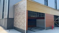 Panneau métallique d'isolation thermique décoratif Offre Spéciale panneau sandwich mural en PU panneau mural extérieur en acier durable