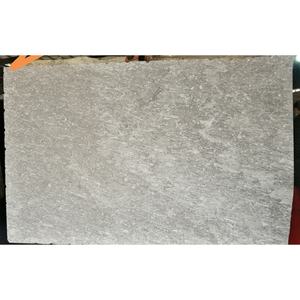 Pierre en quartz italien blanc neige, revêtement mural en quartz exotique, gris argent, algues, blanc neige - Product Image 5