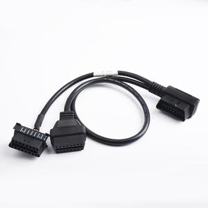 <span class=keywords><strong>16</strong></span> Pin OBD Universal garis Diagnosis kendaraan <span class=keywords><strong>1</strong></span> <span class=keywords><strong>in</strong></span> 2 kabel penghubung <span class=keywords><strong>Harness</strong></span> untuk kendaraan - Product Image 6