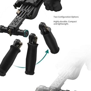 <span class=keywords><strong>TILTA</strong></span> TA-LSR-B <span class=keywords><strong>Rig</strong></span> d'épaule léger noir compatible avec les caméras BMPCC, avec plaque de base unique Manfrotto / ARCA - Product Image 6