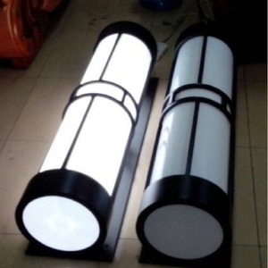 Lampes à pilier en acier inoxydable, lampes murales LED d'extérieur pour jardin, portail, éclairage paysager, garantie de 2 ans - Product Image 1