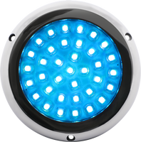 Lampes marines en acier inoxydable 316, éclairage LED pour bateaux et yachts, navigation, étanche IP68, lumière LED sous-marine 36W pour piscine