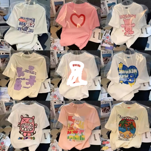 T-shirts pour femmes à la mode décontractée d'été, vente en gros, t-shirts à manches courtes de haute qualité - Product Image 6