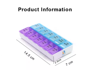7 Ngày Hàng Tuần <span class=keywords><strong>Pill</strong></span> Organizer AM PM <span class=keywords><strong>Pill</strong></span> trường hợp <span class=keywords><strong>container</strong></span> công suất lớn 2 mỗi ngày <span class=keywords><strong>Pill</strong></span> hộp lưu trữ - Product Image 3