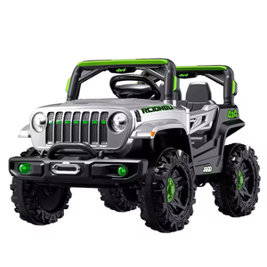 Elektrisches Kinder-Vierrad-Spielzeugauto Hochwertiges Klassisches Auto mit Doppel-Fernbedienung für Mädchen Kinder <span class=keywords><strong>2</strong></span>-Sitzer - Product Image 1