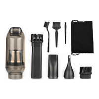 WMARK NG-AD003 Souffleur d'air haute vitesse 2 en 1, aspirateur électrique, sèche-cheveux, mini ventilateurs en alliage d'aluminium pour salon de coiffure