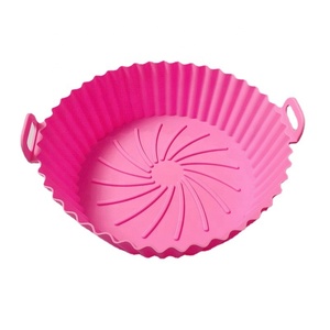 2023, Meilleures Ventes, Tampons Jetables en Acier Inoxydable pour Friteuse à Air, Bol de Gril Bleu, Simplicité Moderne - Product Image 5