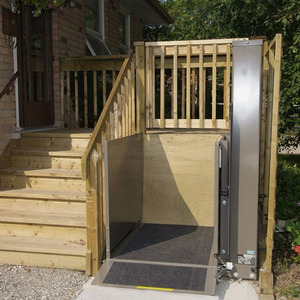 Elevador Hidráulico Eléctrico <span class=keywords><strong>para</strong></span> Sillas de Ruedas, Residencial, Económico y Accesible <span class=keywords><strong>para</strong></span> Personas <span class=keywords><strong>con</strong></span> Discapacidad, Elevador sin Barreras - Product Image 1