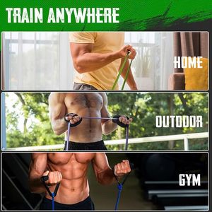 Thiết Bị Nhà Đào Tạo Tập Thể Dục Tập Thể Dục Nền Tảng Bằng Gỗ Tập Thể Dục Ban Resistance Bands - Product Image 2