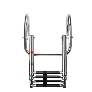 ¡Producto en oferta <span class=keywords><strong>de</strong></span> China! Suministros para canotaje, accesorios marinos, 4 escalones, pontón <span class=keywords><strong>de</strong></span> <span class=keywords><strong>acero</strong></span> inoxidable, escalera <span class=keywords><strong>de</strong></span> barco - Product Image 2