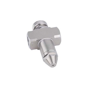 Boquilla de Atomización de Aire de Dos Fluidos de Acero Inoxidable, Boquilla de Pulverización Neumática para Enfriamiento y Humidificación, <span class=keywords><strong>Atomizador</strong></span> Industrial de Niebla Fina - Product Image 4