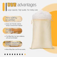 Rembourrage en polyfill 1000g Rembourrage d'oreiller Fibre de polyester avec certificat pour coussin Canapé Jouet en peluche Fournisseur d'usine