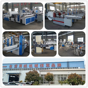 สายการผลิตกระดาษแบบกึ่งอัตโนมัติพร้อมระบบ PLC และมอเตอร์สำหรับตัดและม้วนกระดาษ สำหรับเครื่องผลิตกระดาษชำระคุณภาพสูง - Product Image 4