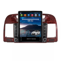 Tesla Android 9 IPS 2.5D écran DVD de voiture pour Toyota Camry 2002 2003 2004 2005 1 + 16 go GPS BT SWC stéréo