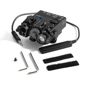 Tactique <span class=keywords><strong>DBAL</strong></span> A2 lumière blanche lampe de poche rouge Laser dispositif de visée métal adapté pour 20mm Rail accessoires de chasse - Product Image 1