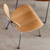 Chaise de salle à manger minimaliste nordique en bois massif pour la maison, les salons de thé, les cafés – Chaise de salle à manger multifonctionnelle et décontractée
