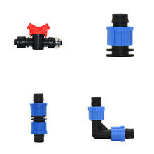 <span class=keywords><strong>16</strong></span> <span class=keywords><strong>MM</strong></span> Off-Take Drip Tape Connecteur Ferme Système d'irrigation <span class=keywords><strong>goutte</strong></span> <span class=keywords><strong>à</strong></span> <span class=keywords><strong>goutte</strong></span> Tuyau d'eau Tuyau Écrou de blocage <span class=keywords><strong>Raccord</strong></span> Connecteur - Product Image 4