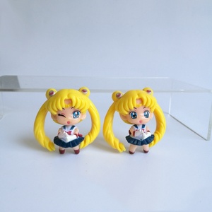 HESPER ชุดฟิกเกอร์การ์ตูนเซเลอร์มูน 5 ตัว ขนาด 4.5 ซม. ตัวละครสาวน้อยน่ารัก วัสดุ PVC ชุดฟิกเกอร์อนิเมะแอคชั่น - Product Image 5