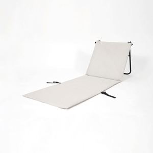 Portable Adjustable Light-Weight Fabric <b>Foldable</b> Beach <b>Chair</b> Outdoor Floor Sofa <b>Cushion</b> Durable Comfortable Beach Mat for Park - Product Image 2