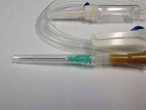 Bộ truyền dịch y tế dùng một lần có kim tiêm, không chứa DEHP, bộ truyền dịch tĩnh mạch dùng một lần với bình đo lưu lượng - Product Image 4