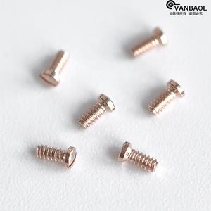 Tornillo trasero de la caja del reloj para la parte inferior del reloj JC 0923*2,3*1,3*0,9mm - Product Image 6