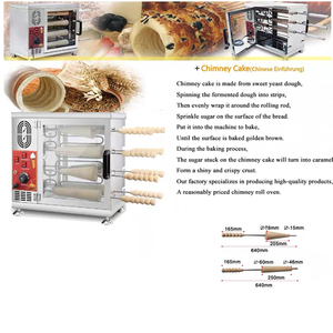Horno de Acero Inoxidable para Kurtoskalacs/Kalacs, Máquina de Asar para Panadería China - Product Image 6