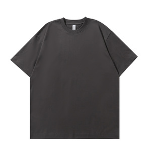 Wholesale Custom Embroidery Logo Printing T Shirt 100%Cotton Heavyweight Oversized Men's <b>Tshirt</b> Personalized Graphic T-shirt - Product Image 3