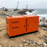 Générateur diesel sur remorque 50-160 kW, super silencieux, triphasé 50/60 Hz, ATS, mobile, extérieur, dernière génération
